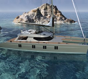 The New  Alu Marine Havana 72 Sailing Catamaran - Image courtesy of ALU MARINE