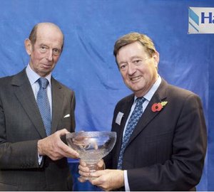 HRH Duke of Kent presents Queen's Award to Halyard