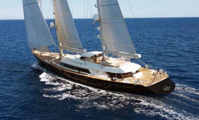 luxury sailing yacht