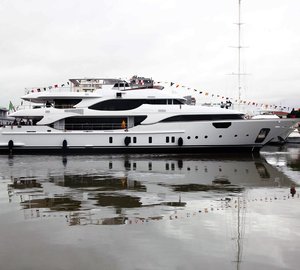 Benetti CRYSTAL 140’Motor Yacht Johanna Completes Sea Trials - Credit ...