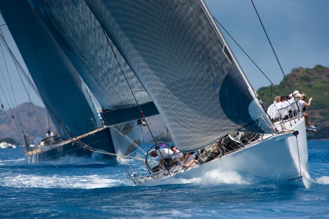 2011 Les Voiles de St. Barth: Sailing yacht Vesper/Team Moneypenny and ...