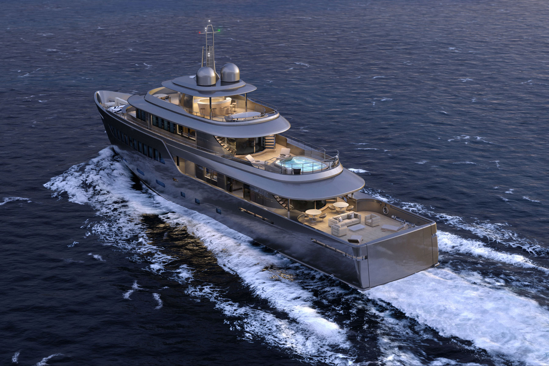 45m motor yacht