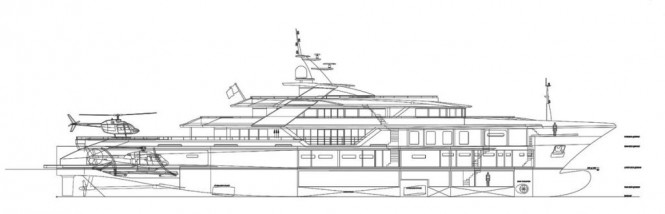 75 metre yacht