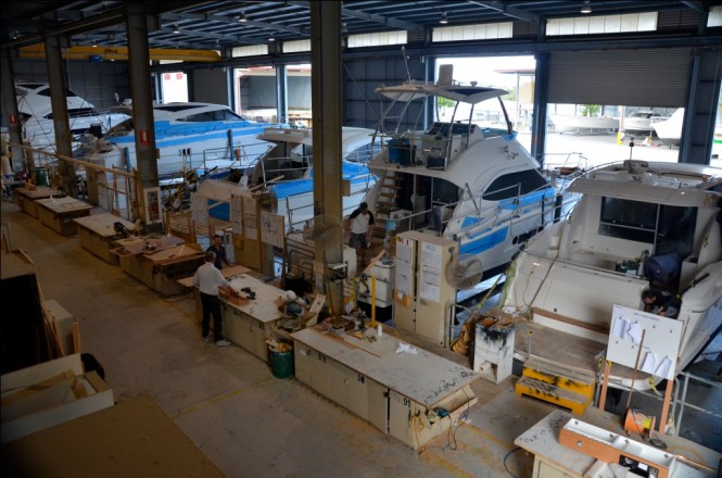 riviera boat factory tour