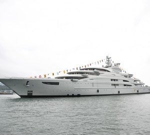 134m Fincantieri superyacht SERENE by Espen Oeino