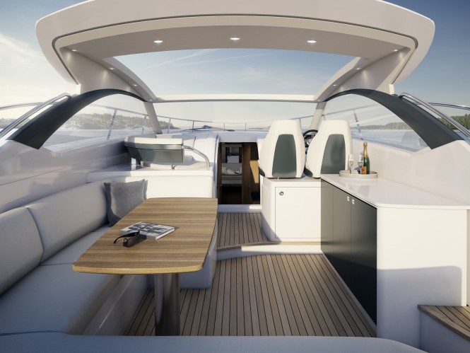 Princess V39 Yacht - cockpit — Yacht Charter & Superyacht News