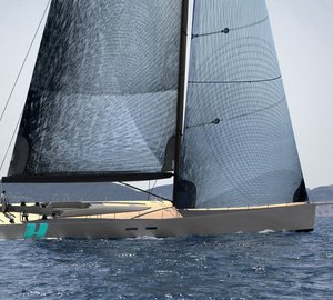 Monk Design collaborates on the newly launched WallyCento sailing yacht HAMILTON  