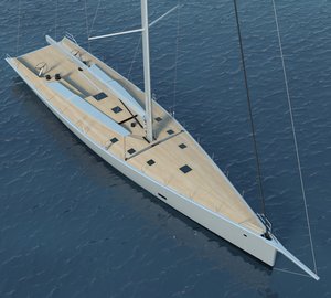 The newly launched 100ft WallyCento superyacht HAMILTON with naval architecture by Judel/Vrolijk 