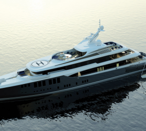 73m ADM Kiel motor yacht PLAN B (Project 422) launched 