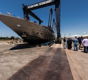 The new Canados 120 motor yacht FAR AWAY launched