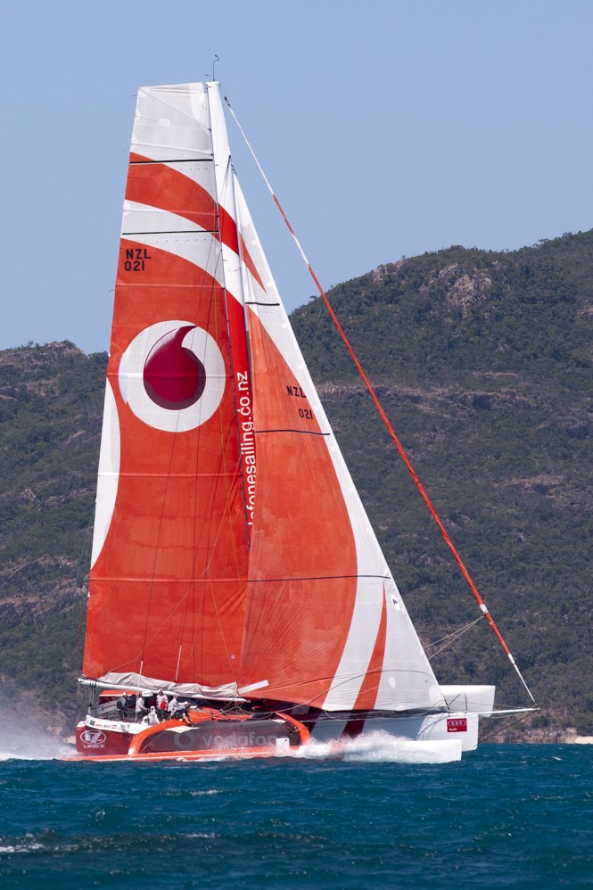 Trimaran Yacht Team Vodafone At Audi Hamilton Island Race Week 2011 Photo Credit Andrea