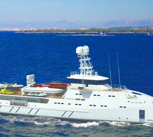 Amels SEA AXE 6711 superyacht support vessel GARCON delivered