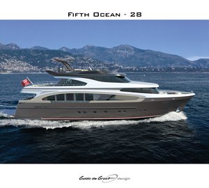 Guido de Groot designed motor yacht Fifth Ocean 28 by Fifth Ocean Yachts