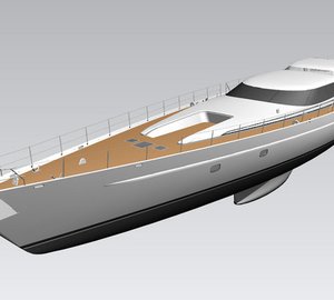 44m luxury sloop ENCORE (Project AY45) by Alloy Yachts designed by Dubois