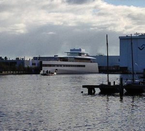 78m yacht VENUS launched by FEADSHIP 