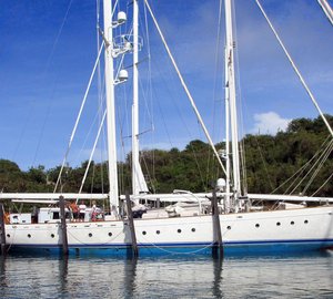 Refit on the 38m Jongert superyacht GLORIA completed by Pendennis