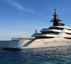 Sea trials for the 85m Oceanco megayacht Y708