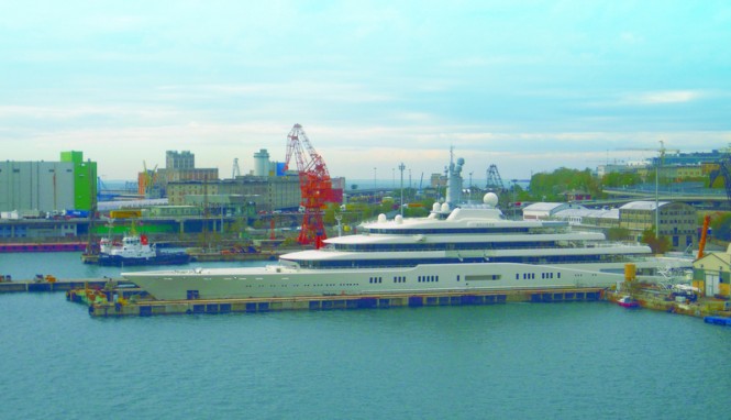 megayacht trieste