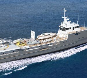 Amels sell the second 67m Fast Yacht Support (FYS) vessel SEA AXE 6711