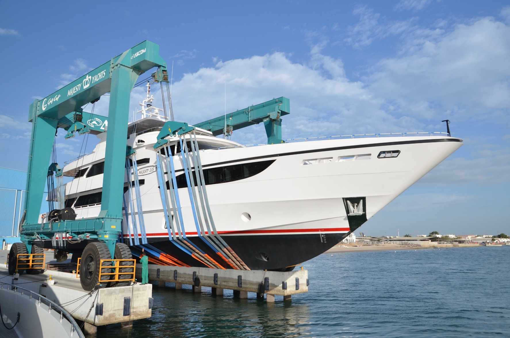 superyacht launch