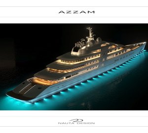 Nauta Yachts on the largest mega yacht in the world: the 180m AZZAM YACHT