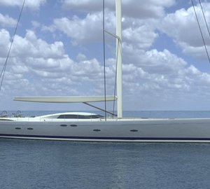 Construction of the 45m Holland Jachtbouw Yacht Y3 well underway