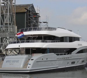 Newly launched APOSTROPHE Yacht by Hakvoort and Diana Yacht Design