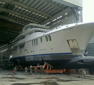 Nordhavn 120 motor yacht AURORA launched into test tank