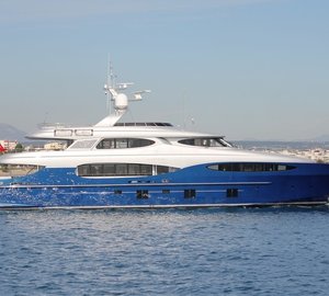 World Preview Presentation of 46m Vicem Yacht VULCAN at upcoming Antibes Yacht Show