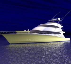 Sportfish motor yacht MARLENA launched by Jim Smith