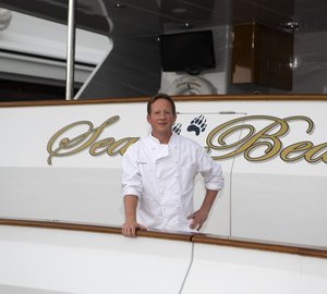 Newport Charter Yacht Show 2013 Culinary Competition: Grande Class winner becomes Chef Steven Manee of 126ft motor yacht Sea Bear