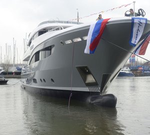 Delivery of 40m Hakvoort motor yacht APOSTROPHE (YN247)