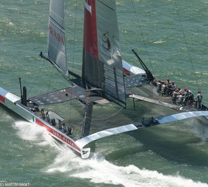 Louis Vuitton Cup 2013: Race 7 Win for Emirates Team New Zealand — Yacht  Charter & Superyacht News