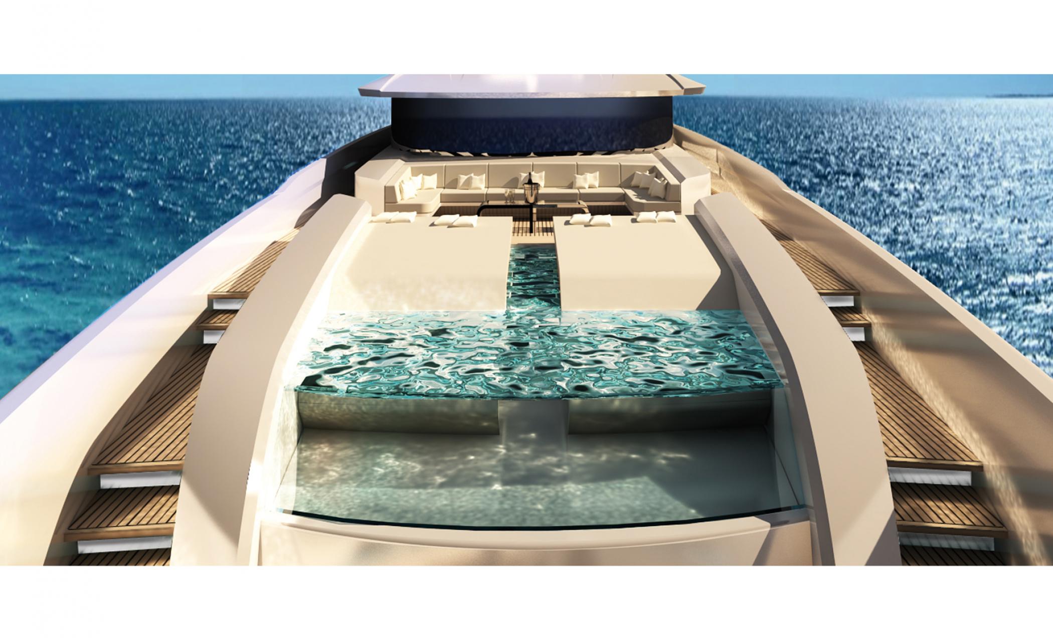 Luxury Yacht Oceano 42 Swimming Pool — Yacht Charter And Superyacht News