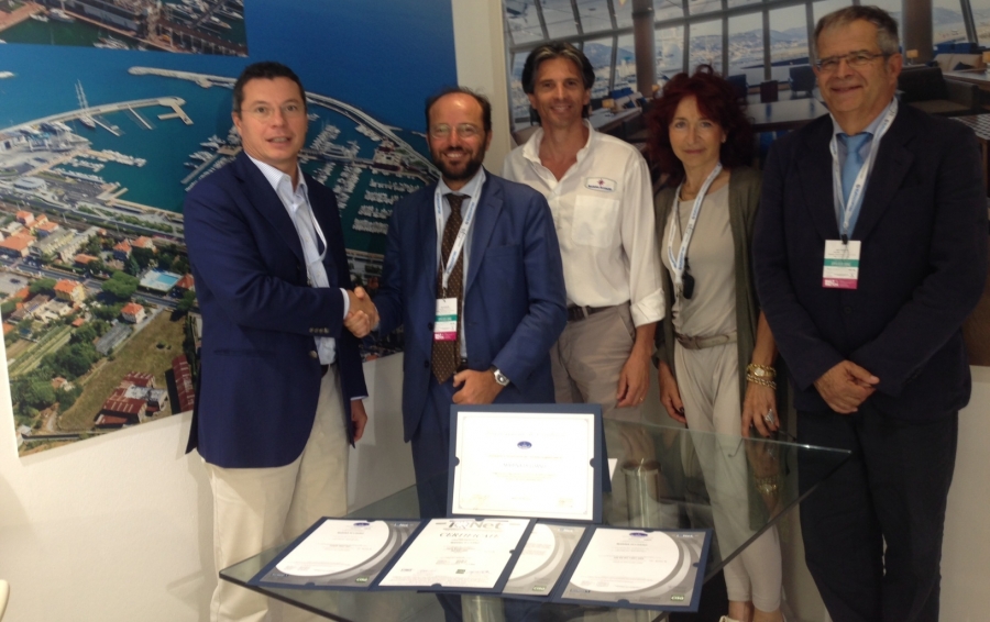 Certificate of Excellence Plaque for Marina di Loano — Yacht Charter ...