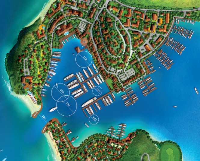 marina yacht location