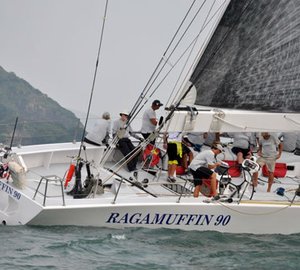 New record set by McConaghy-built 90ft sailing yacht Ragamuffin in Audi Hong Kong Vietnam Race