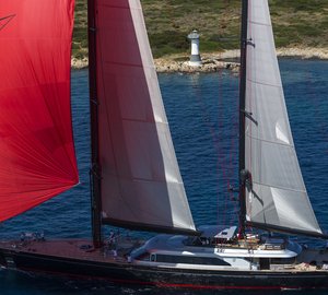 First Perini Navi 60m series mega yacht SEAHAWK delivered