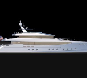 New 35m RPH motor yacht design by Burger Boat Company and Gregory C. Marshall
