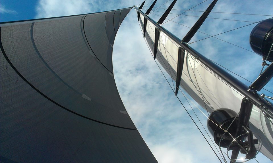 Moonbird superyacht fitted with the Stratis ICE sails — Yacht Charter ...