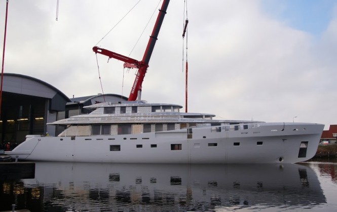 feadship yachts under construction