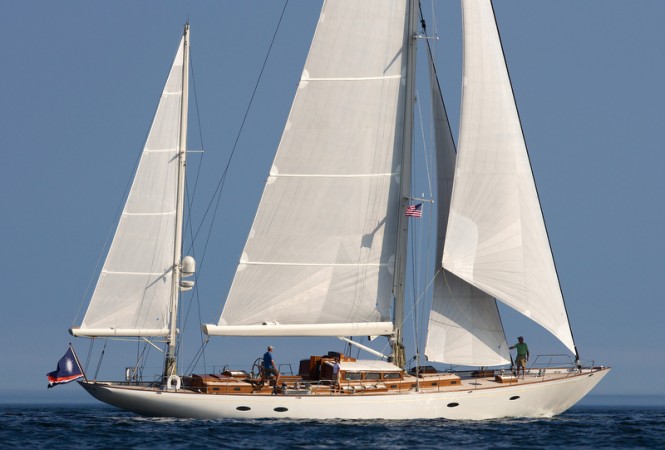 Stephens, Waring and White Designed superyacht Bequia, 90 ft ketch ...