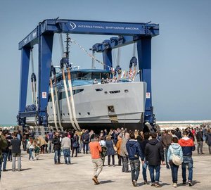 New 43m Granturismo motor yacht PHILMI launched by ISA Yachts