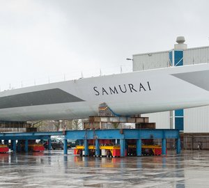 Royal Huisman's Huisfit to convert 42m Mari Cha IV Yacht into sailing yacht SAMURAI 