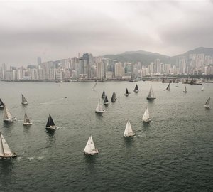 Fleet of 34 international yachts start Rolex China Sea Race