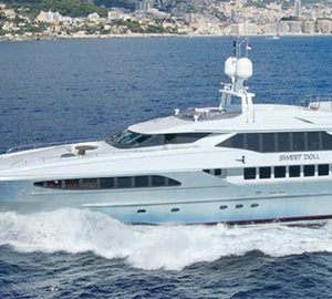 46m Heesen motor yacht SWEET DOLL to be displayed at Antibes Yacht Show