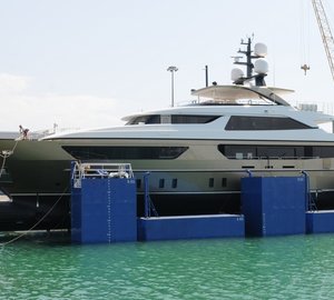 Sanlorenzo announces launch of 46m motor yacht TRIDENT