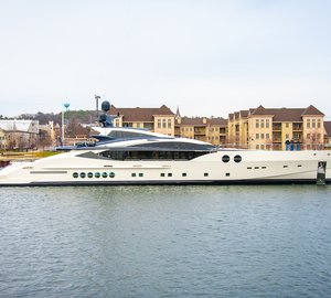 Motor Yacht BLISS - second PJ170 yacht by Palmer Johnson launched