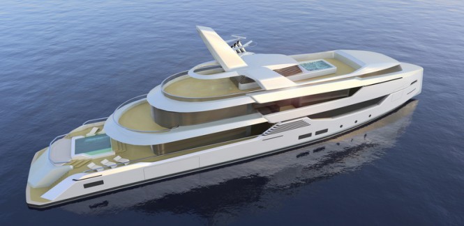 Bannenberg & Rowell-designed 58m custom motor yacht PROJECT U58 — Yacht ...