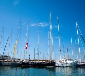 First day of Palma Boat Show 2014